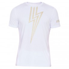 T Shirt Hydrogen Tech Flash White / Gold