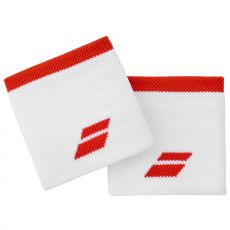 Serre-Poignets Babolat Logo Blanc / Rouge