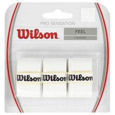 Surgrips Wilson Pro Sensation Overgrip Blanc x 3