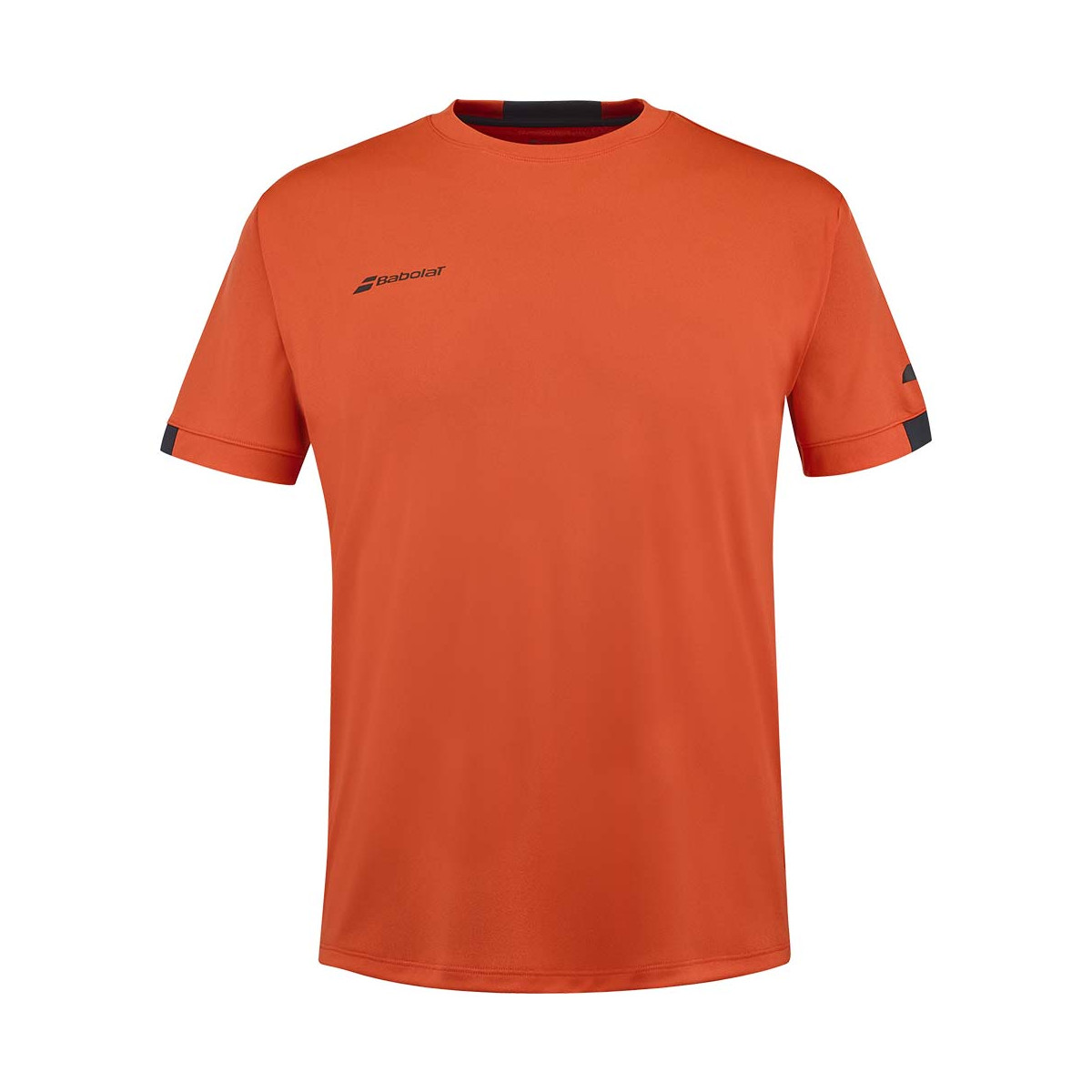 T-Shirt Babolat Play Crew Neck Tee Junior Orange