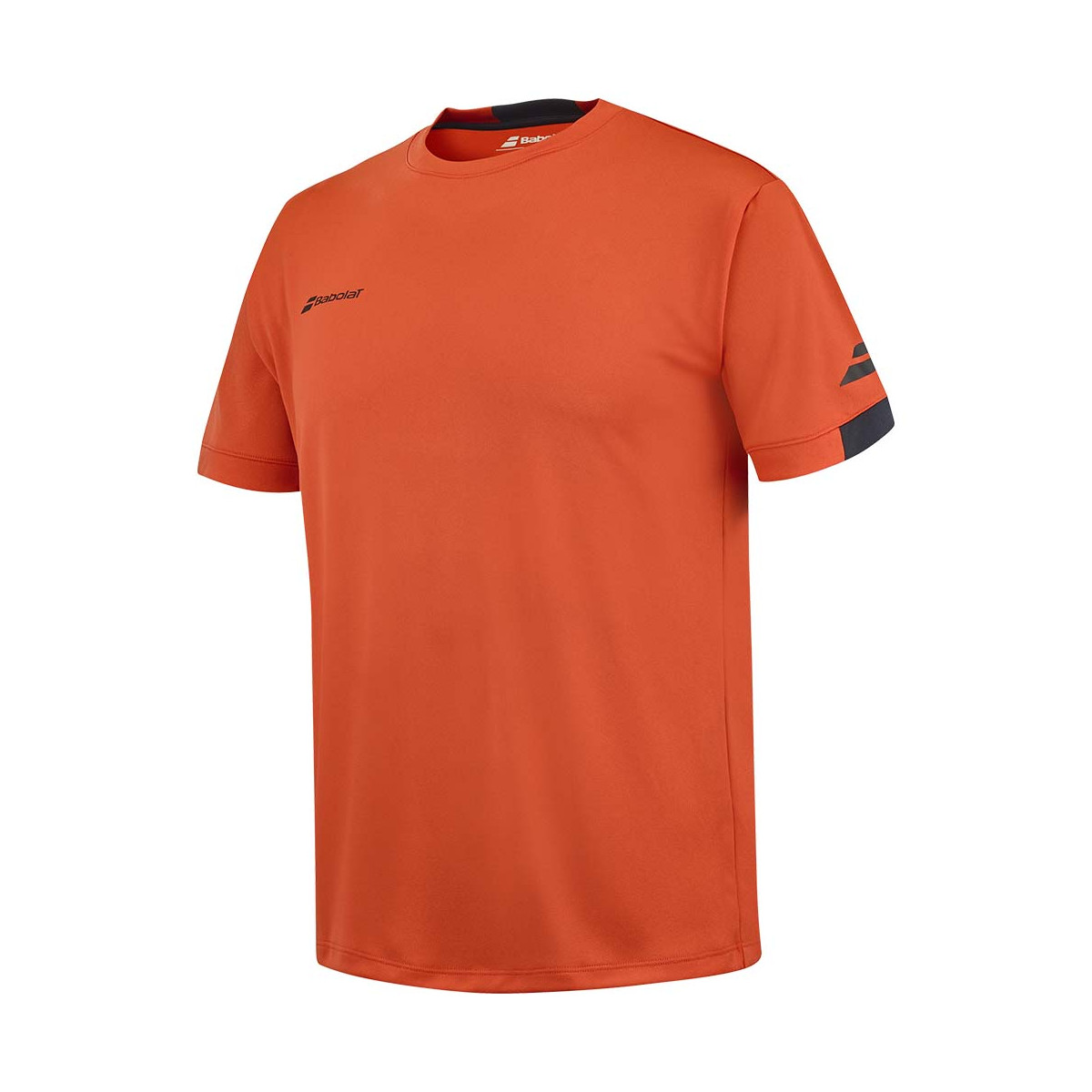 T-Shirt Babolat Play Crew Neck Tee Junior Orange