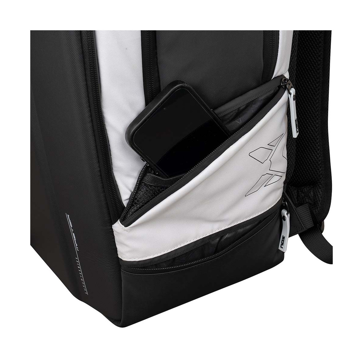 Sac à dos Nox Luxury Master Series Blanc / Noir