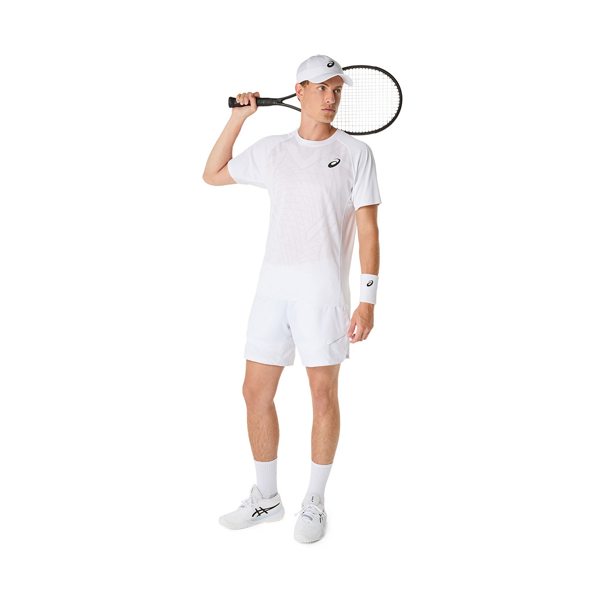 T-Shirt Asics Match Blanc