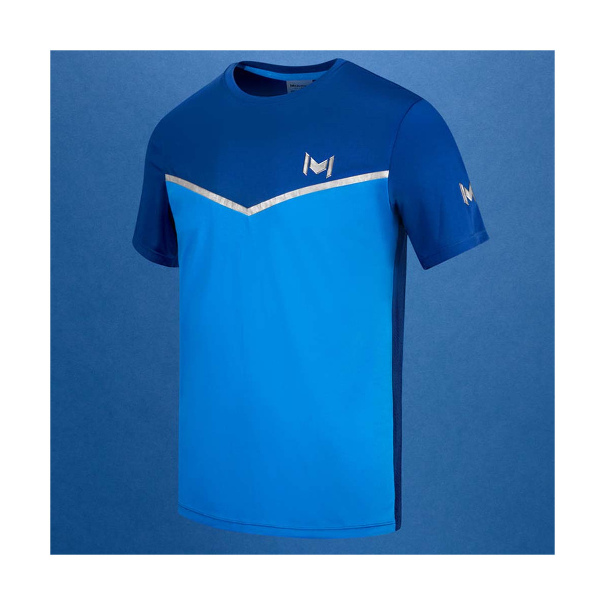 T-shirt Mouratoglou Match Melbourne Bleu