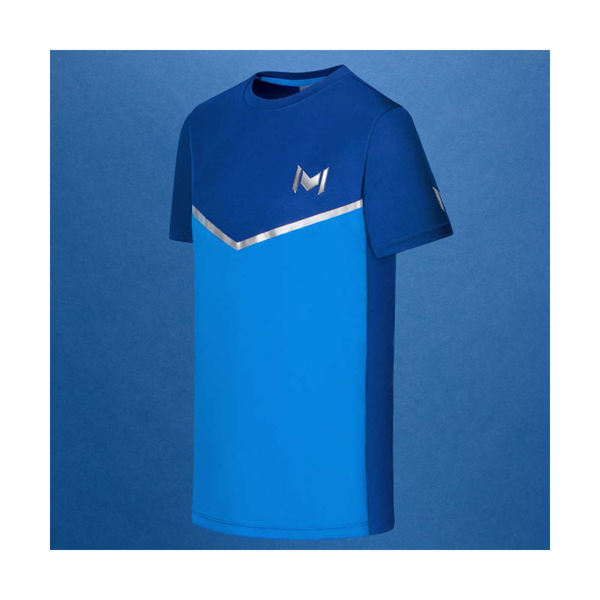 T-shirt Mouratoglou Match Melbourne Garçon Bleu