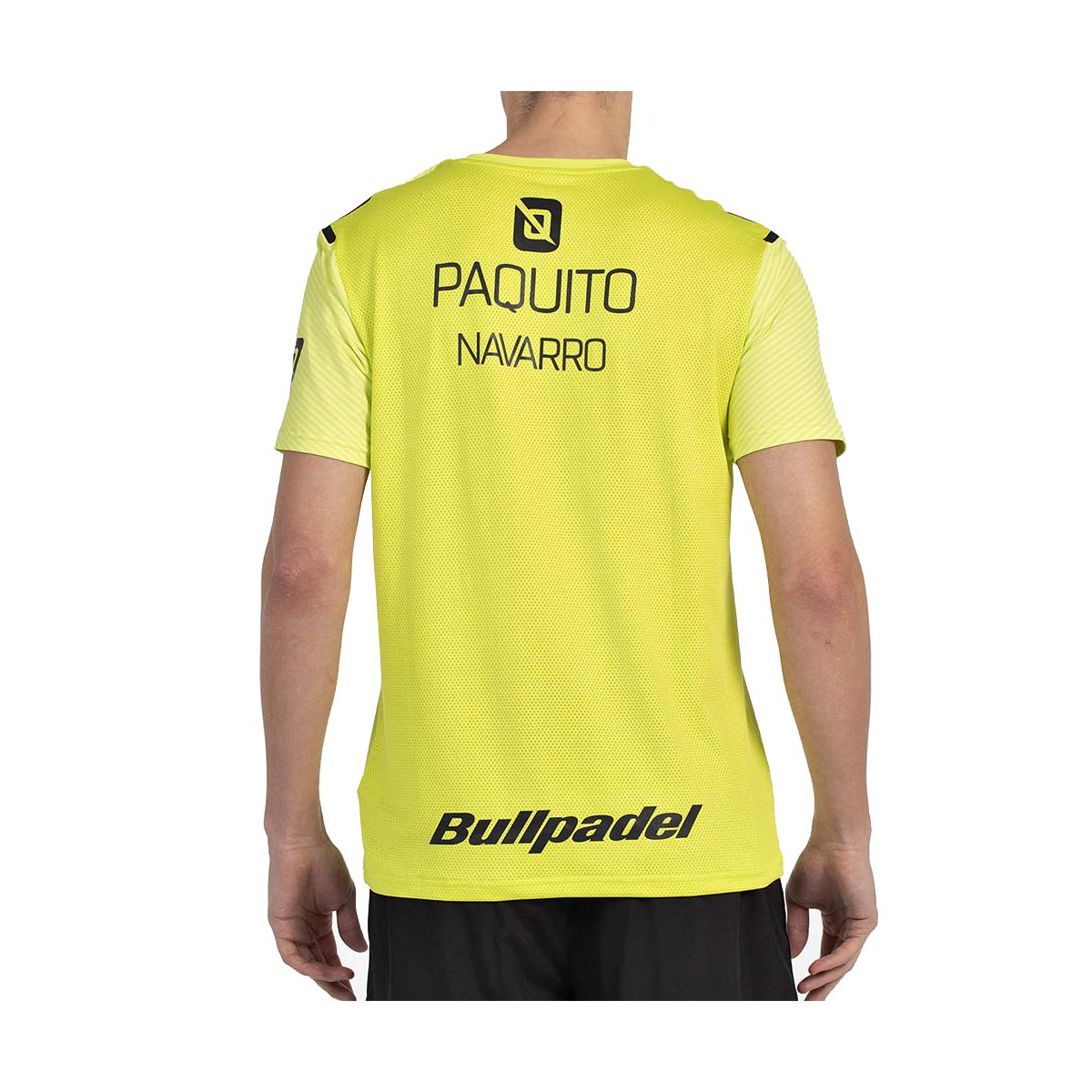 T-shirt Bullpadel Paquito Navarro 25V Jaune