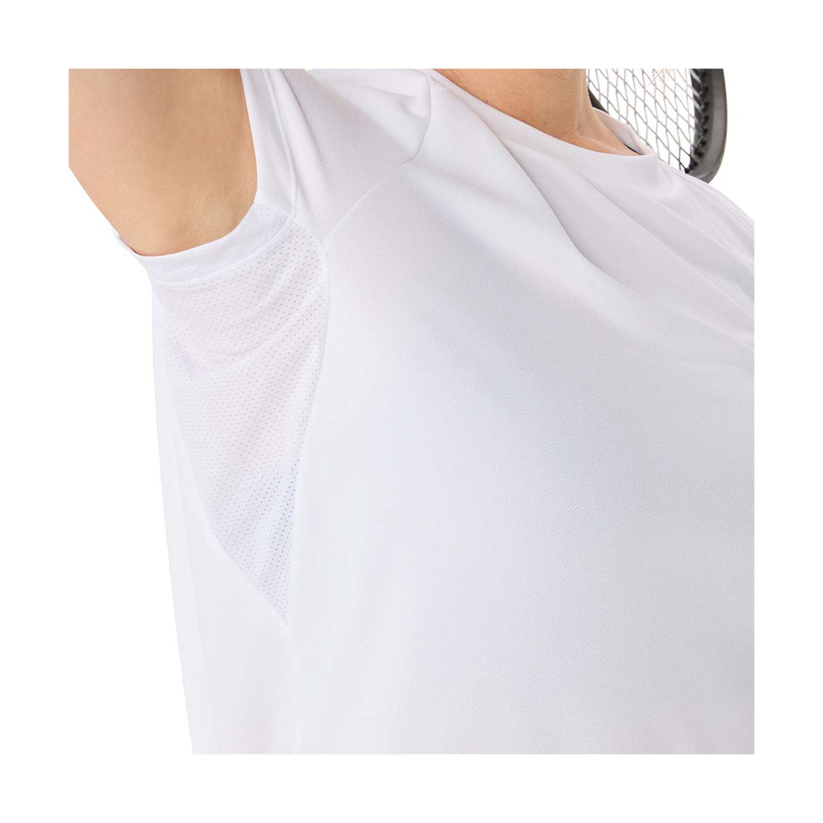 T-Shirt Asics Court SS Femme Blanc