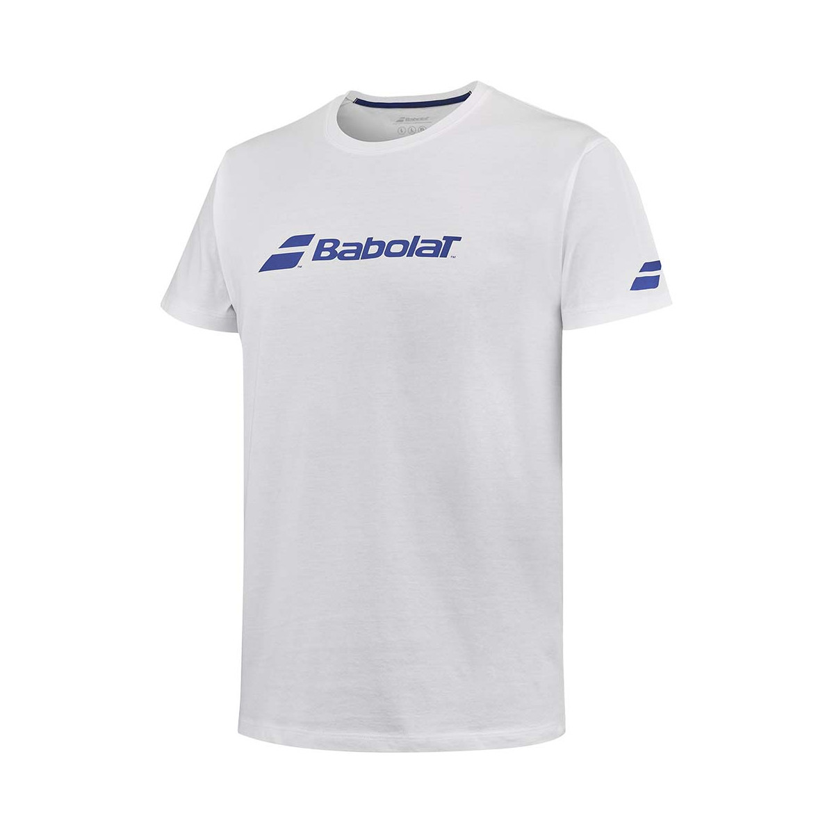 T-Shirt Babolat Exercise Garçon Blanc