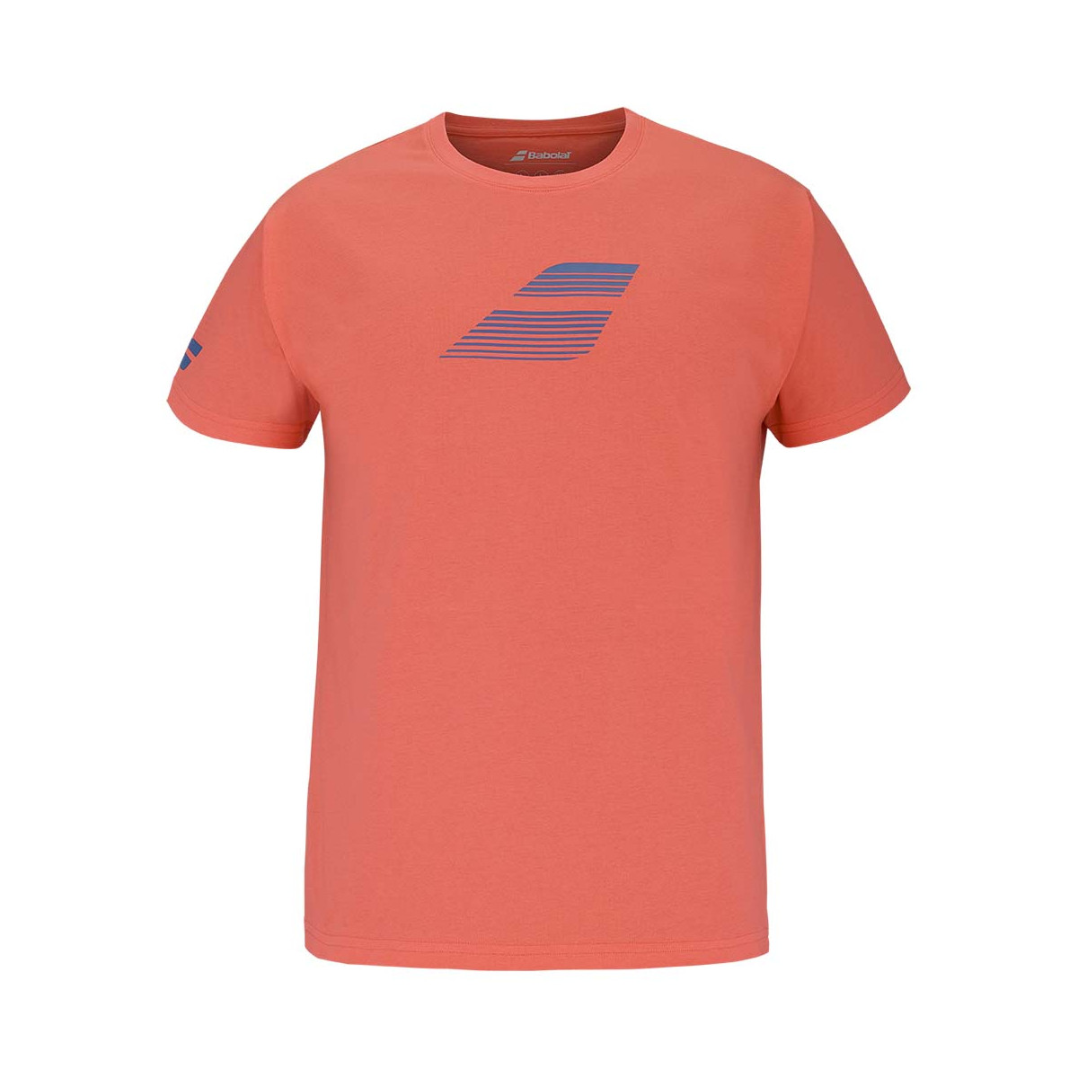 T-Shirt Babolat Cotton Junior Rouge