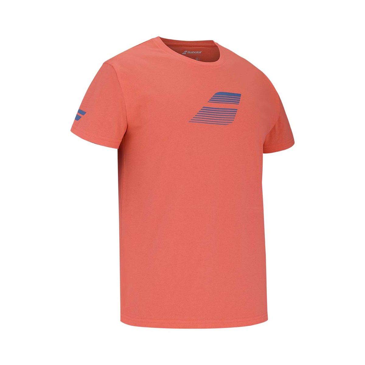 T-Shirt Babolat Cotton Junior Rouge