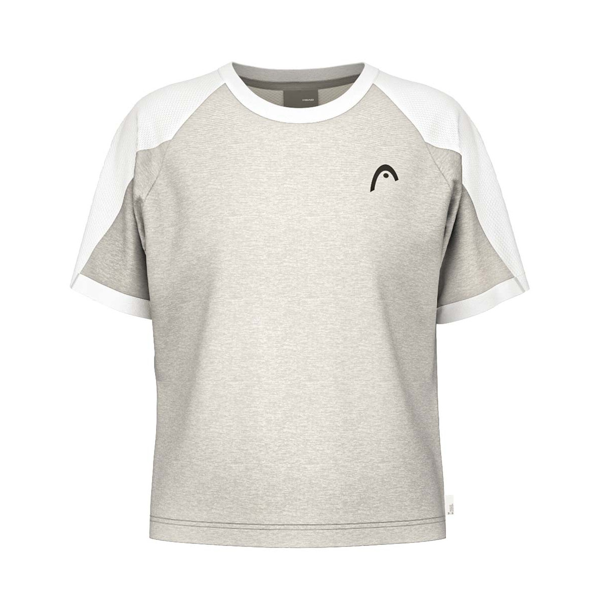 T-Shirt Head Play Tech Femme Gris