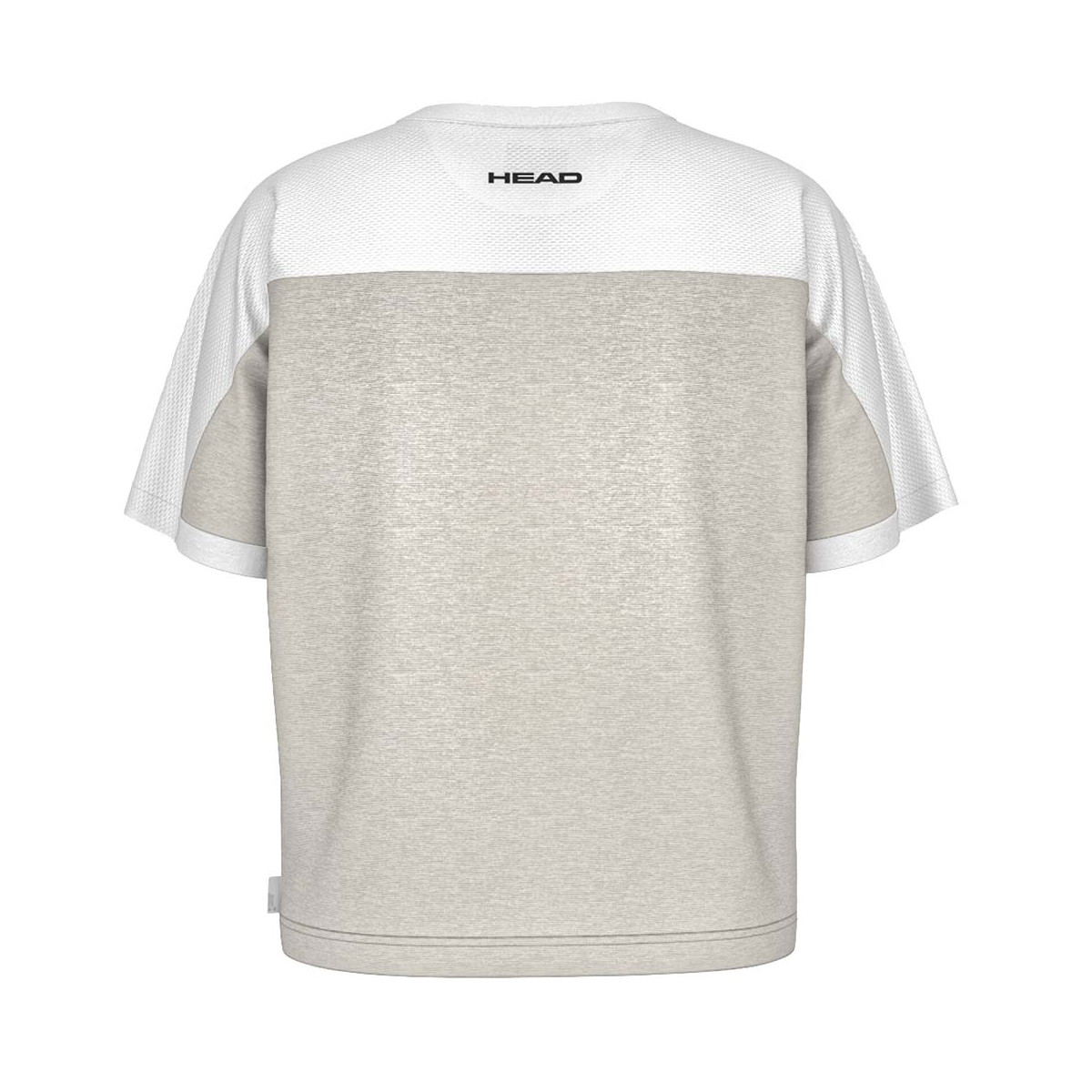 T-Shirt Head Play Tech Femme Gris