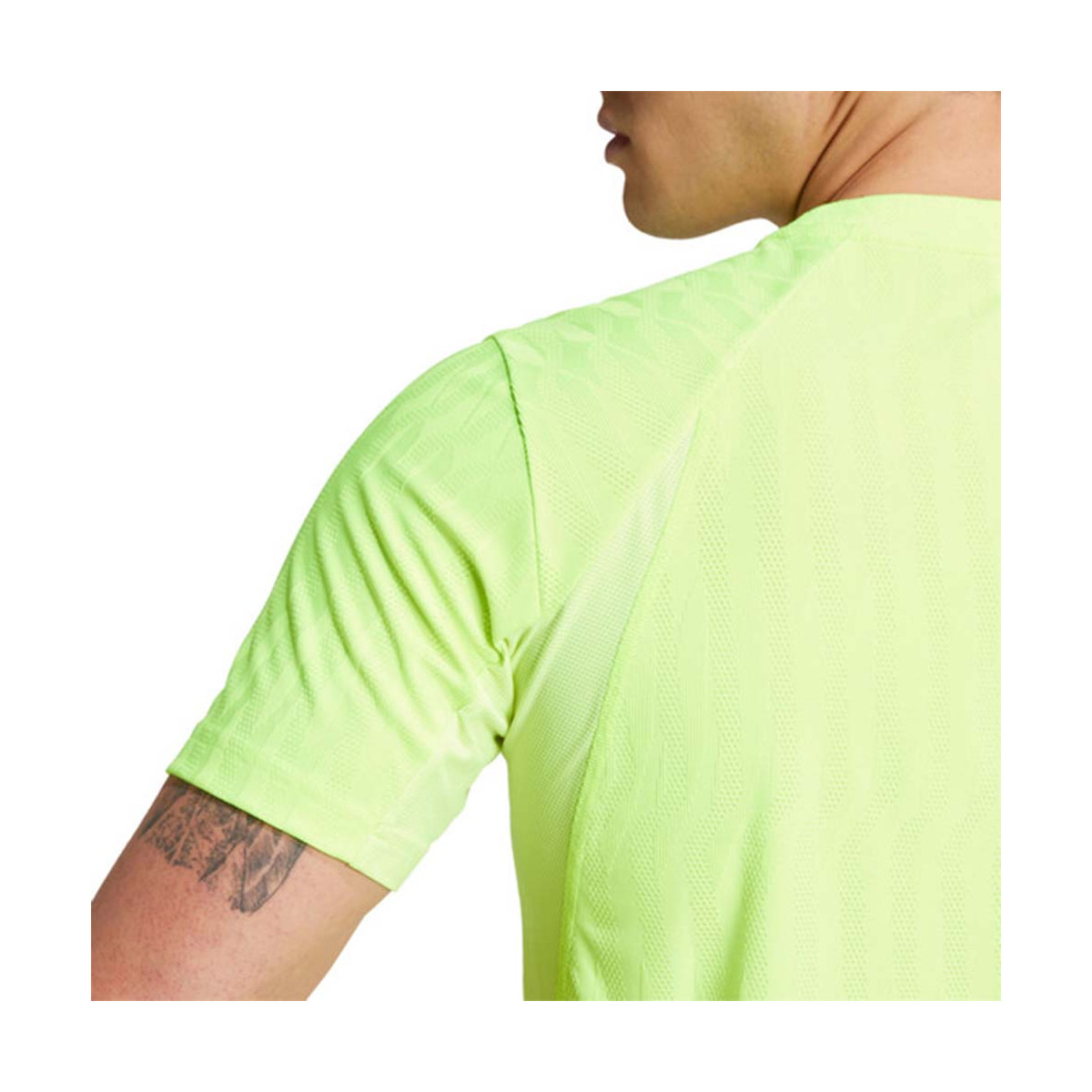 T-Shirt Adidas Pro FreeLift Vert fluo