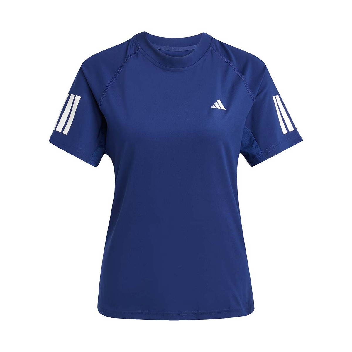 T-shirt Adidas 3 Bandes Femme Bleu marine