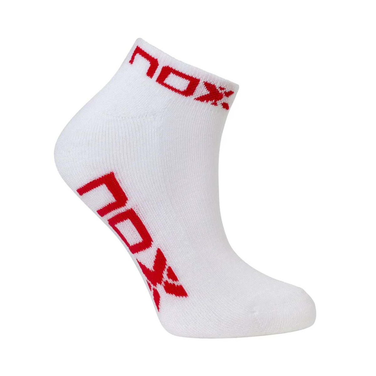 Chaussettes Nox Pinkies Femme Blanc / Rouge