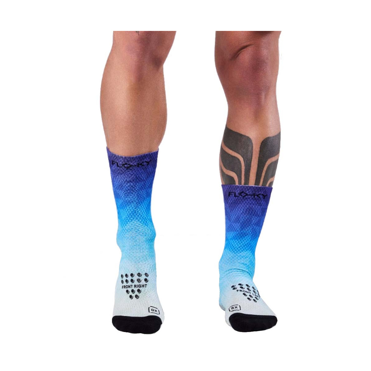 Chaussettes de compression Floky S-MASH 3D FANTASY Bali Bleu