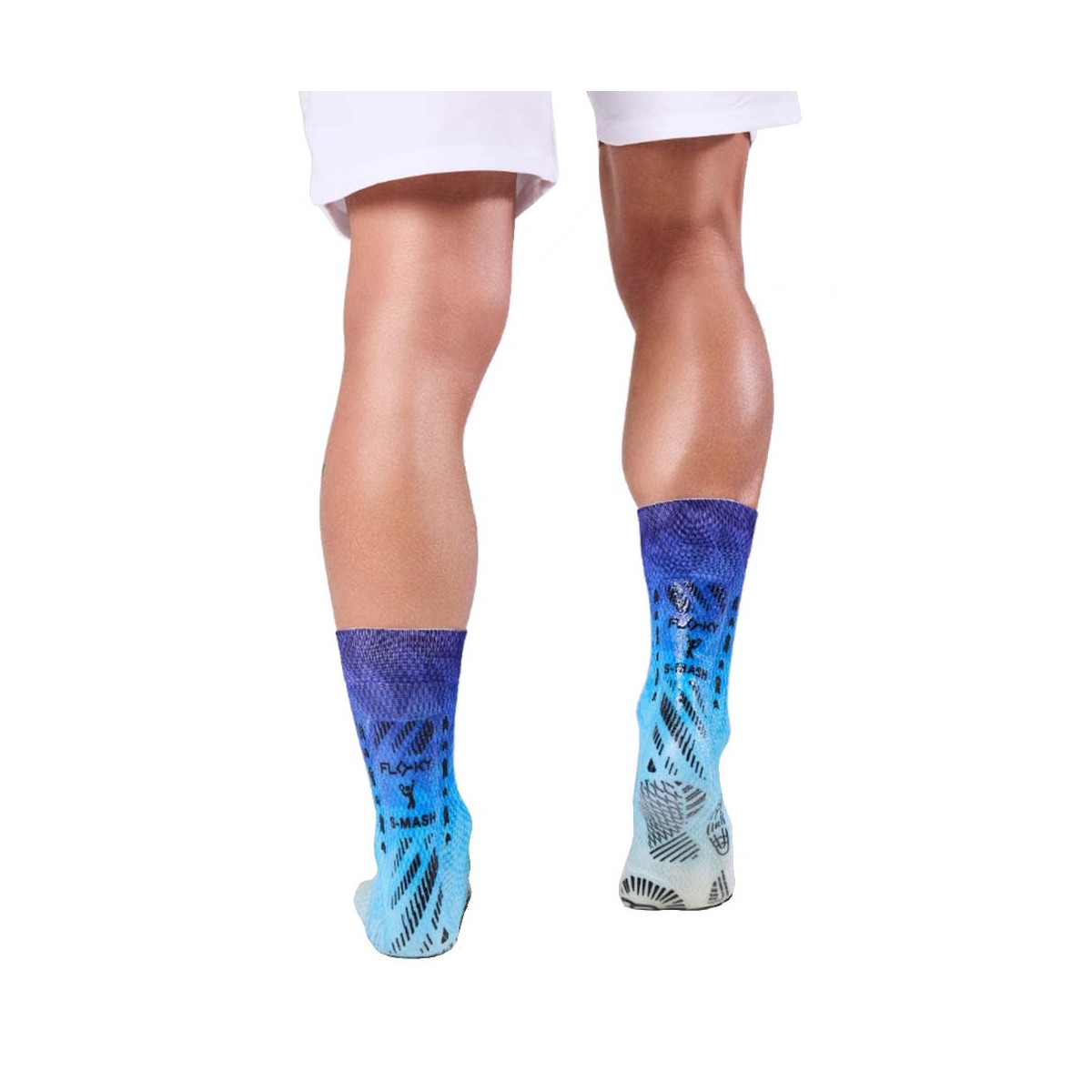 Chaussettes de compression Floky S-MASH 3D FANTASY Bali Bleu