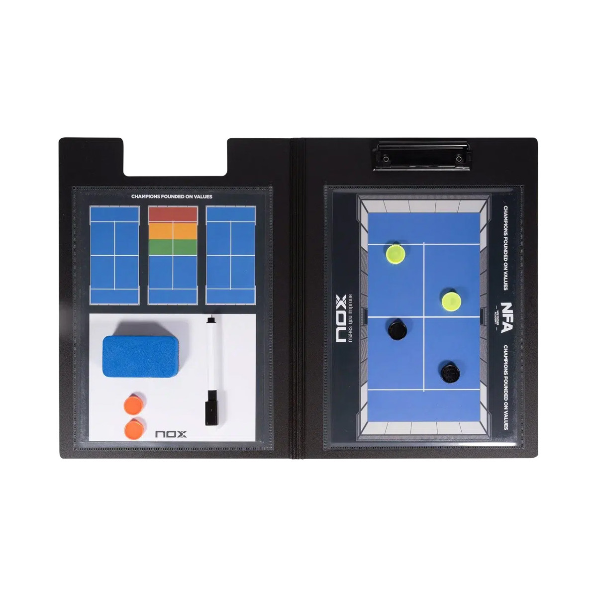 Tableau magnétique Nox pour coach de padel