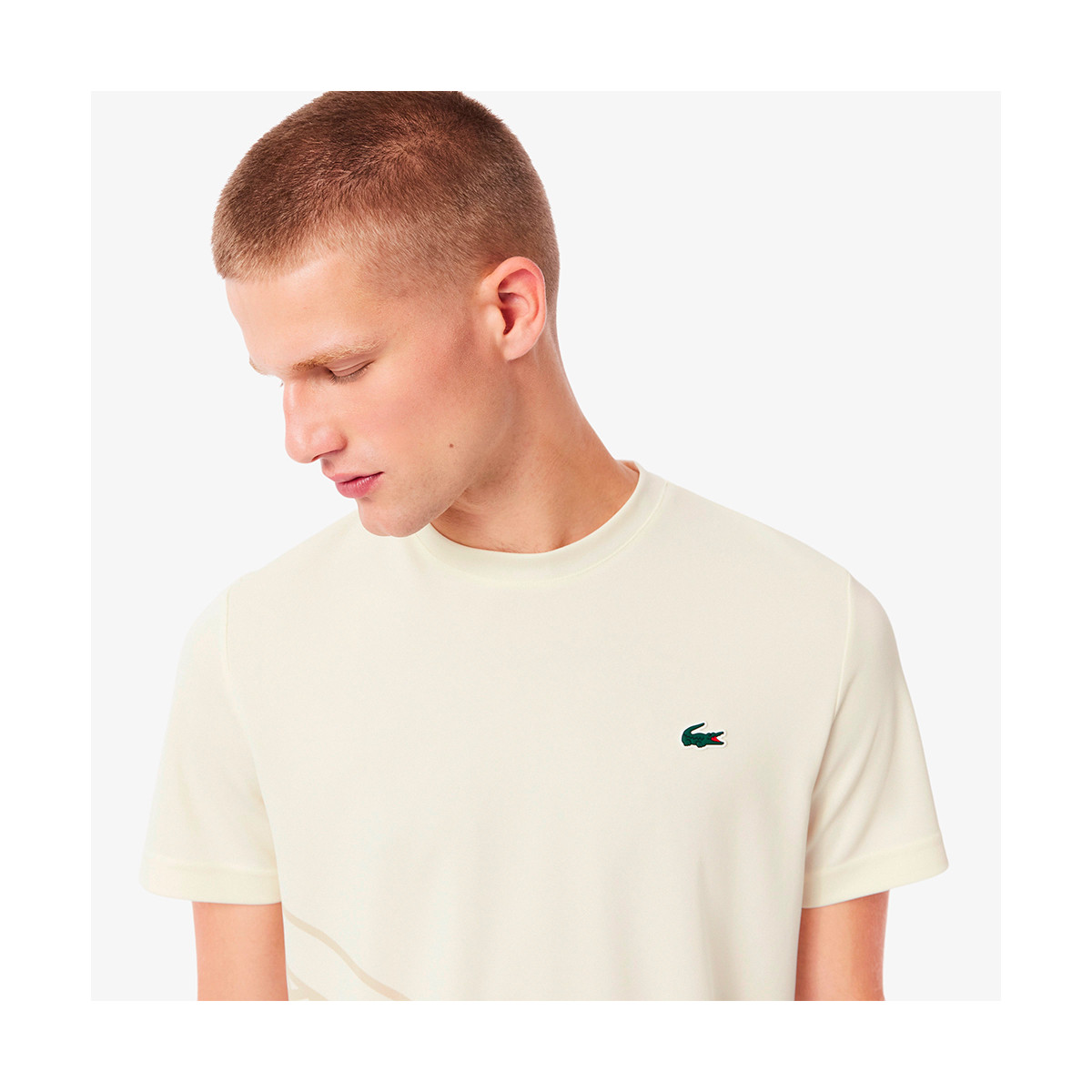 T-Shirt Lacoste Sport Bordeaux