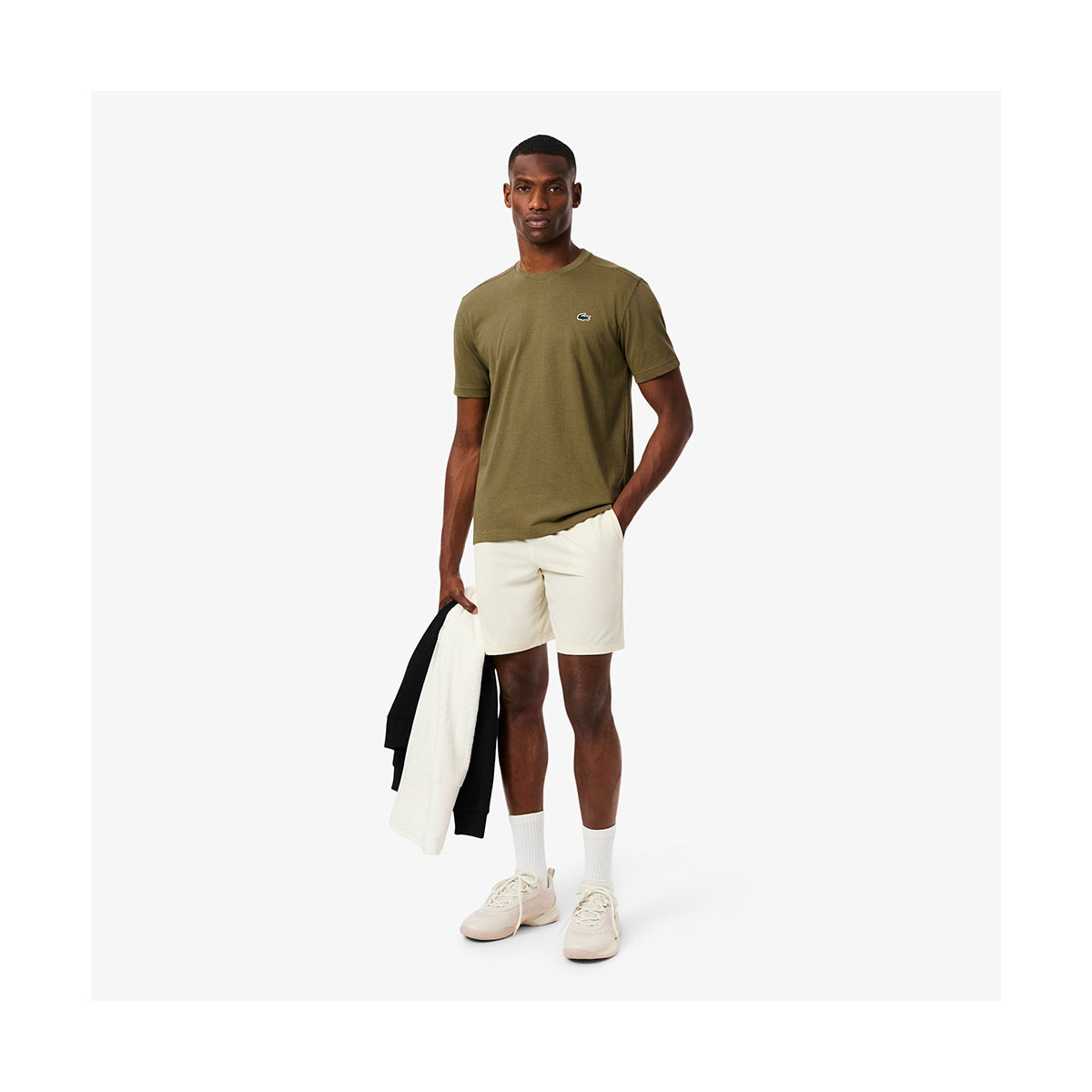 T-Shirt Lacoste Sport Bleu clair