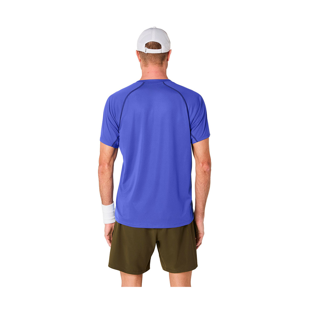 T-Shirt Asics Match Bleu