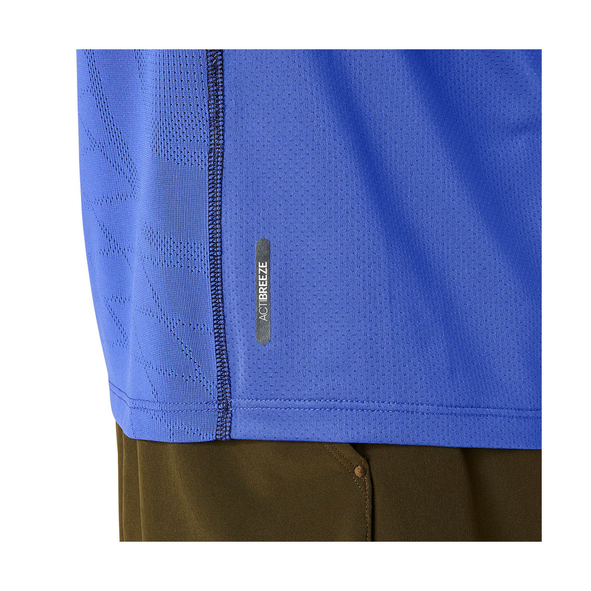 T-Shirt Asics Match Bleu