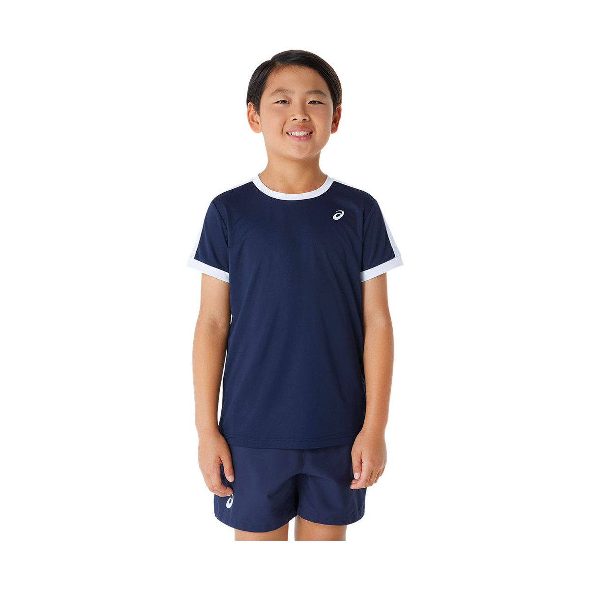 T-Shirt Asics Garçon Bleu Marine