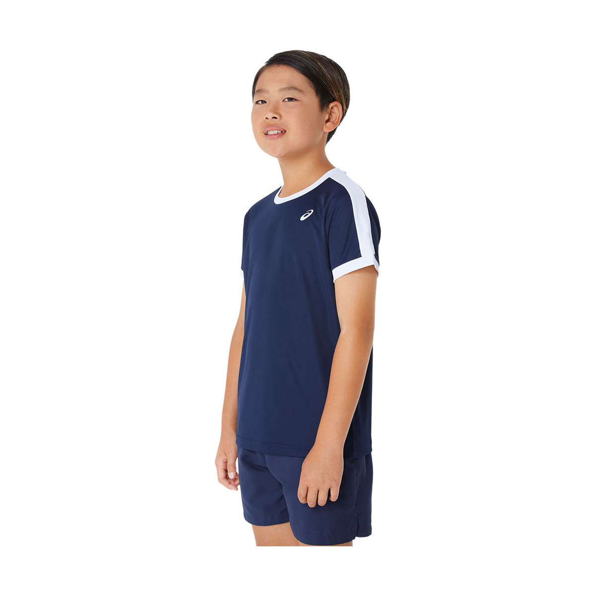 T-Shirt Asics Garçon Bleu Marine