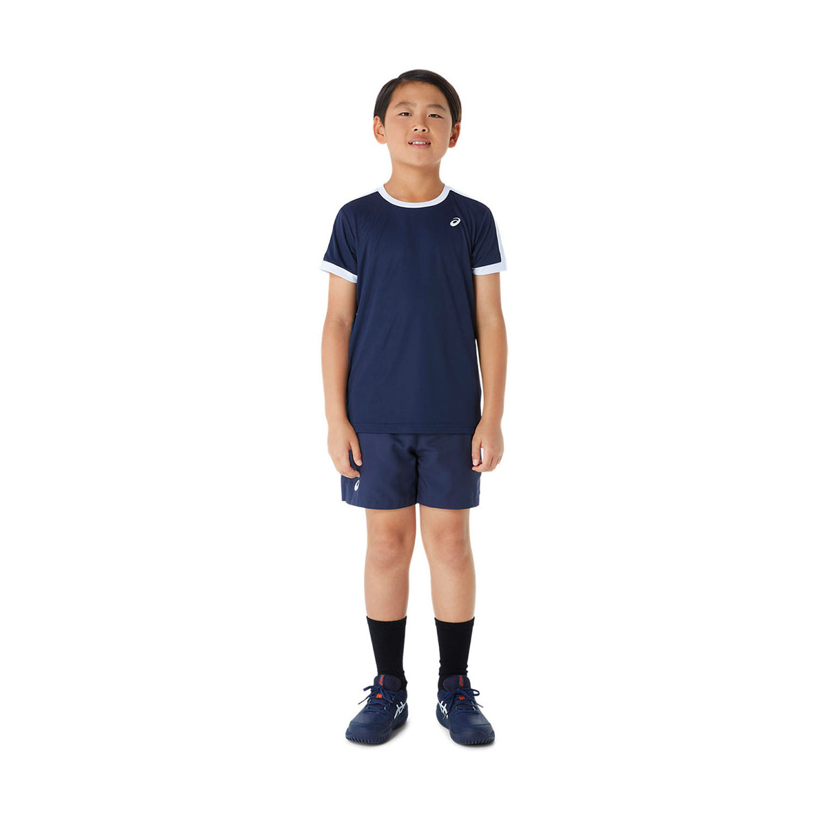 T-Shirt Asics Garçon Bleu Marine