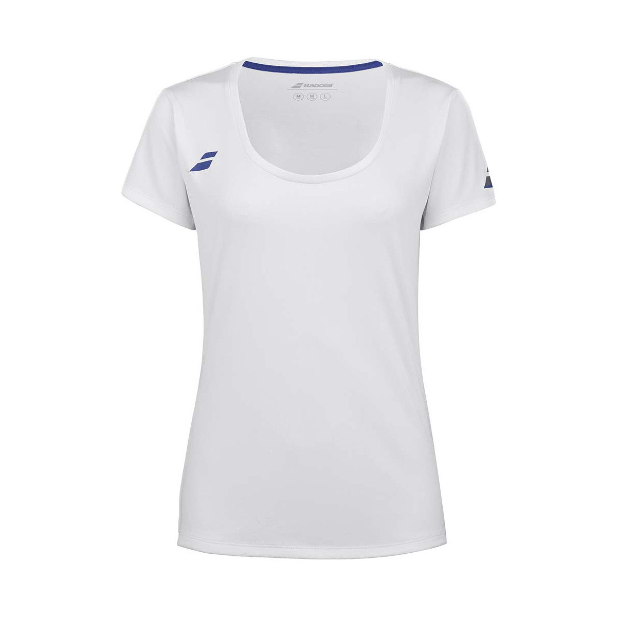 T-Shirt Babolat Play Cap Femme Blanc