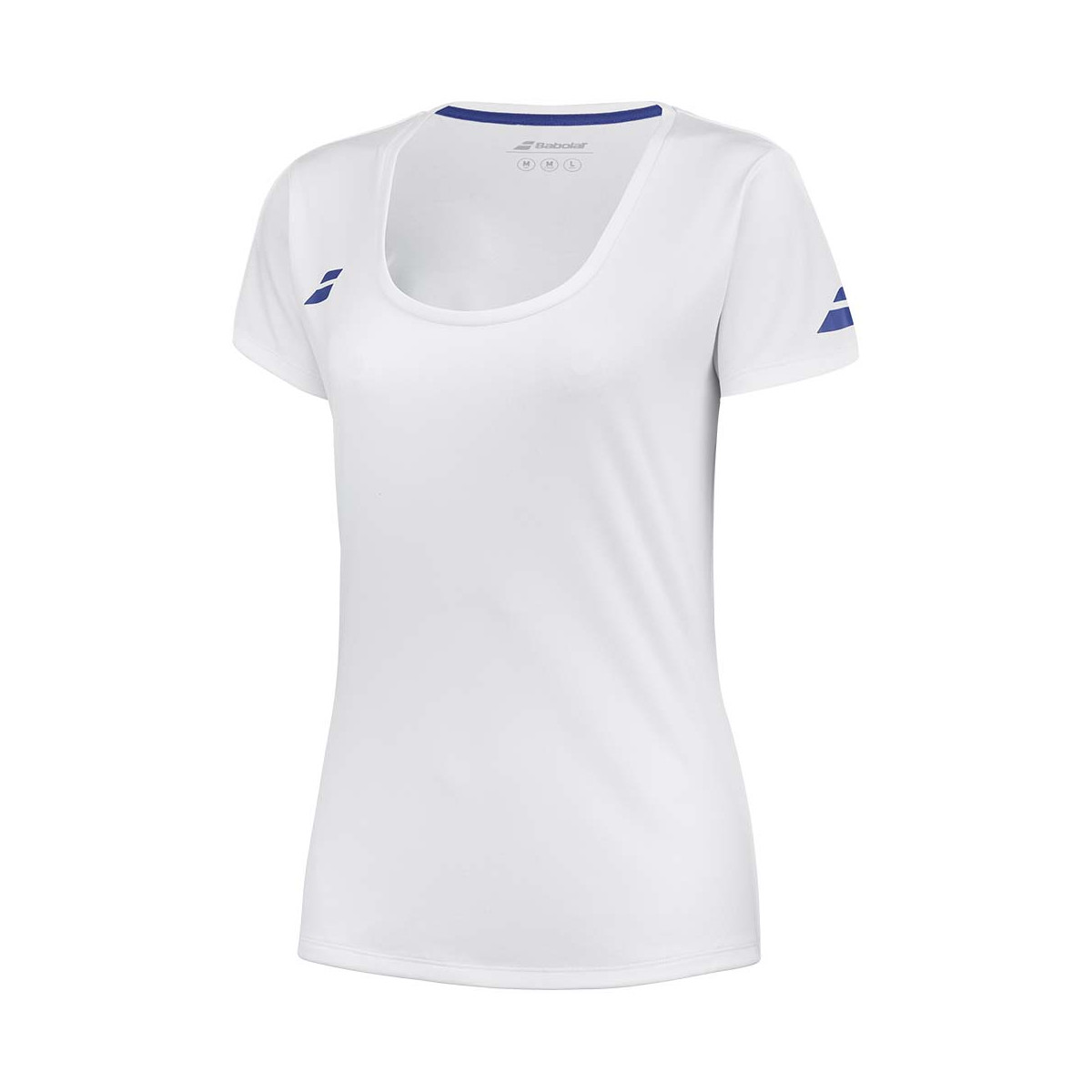 T-Shirt Babolat Play Cap Femme Blanc