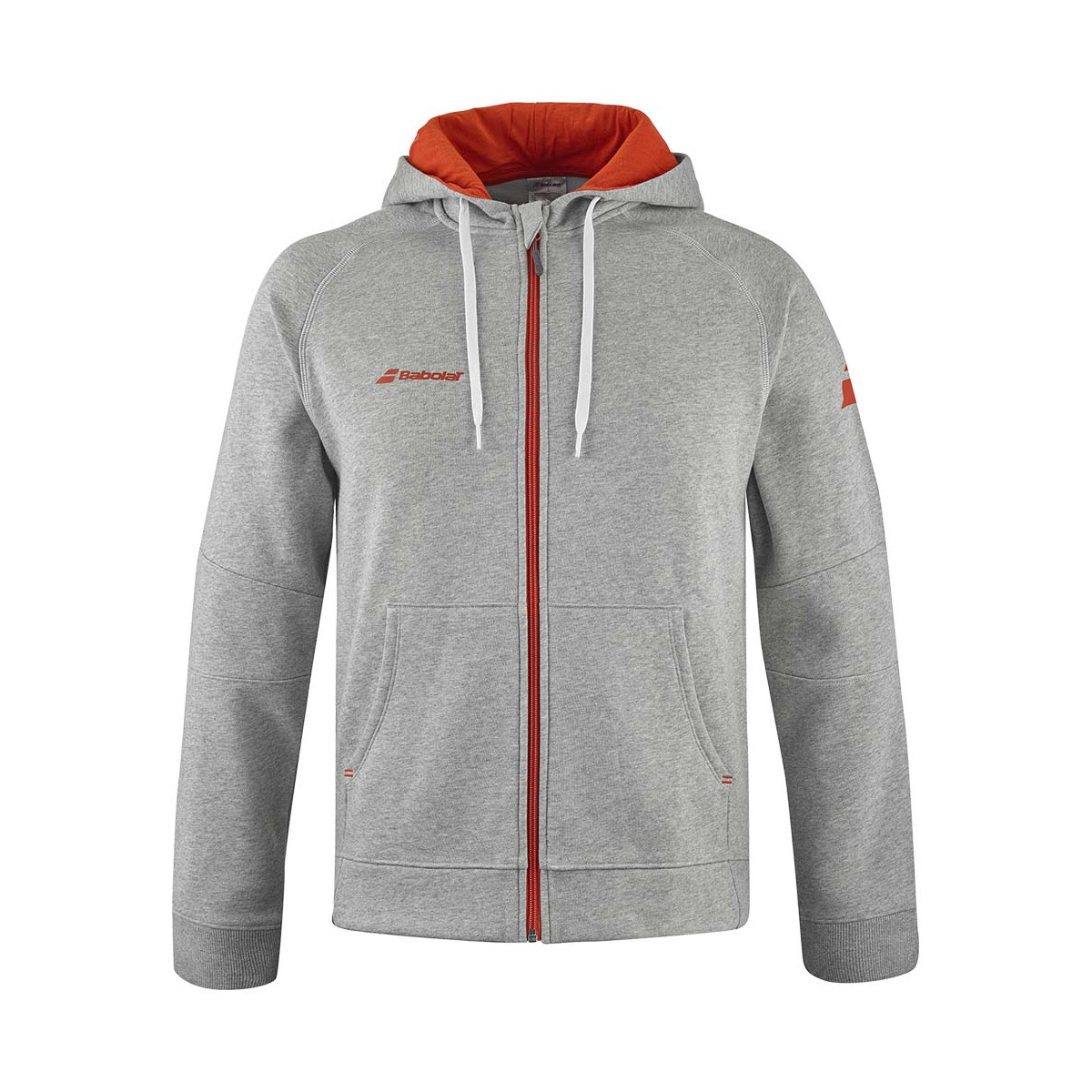 Veste zippée Babolat Exercise Gris chiné / Orange