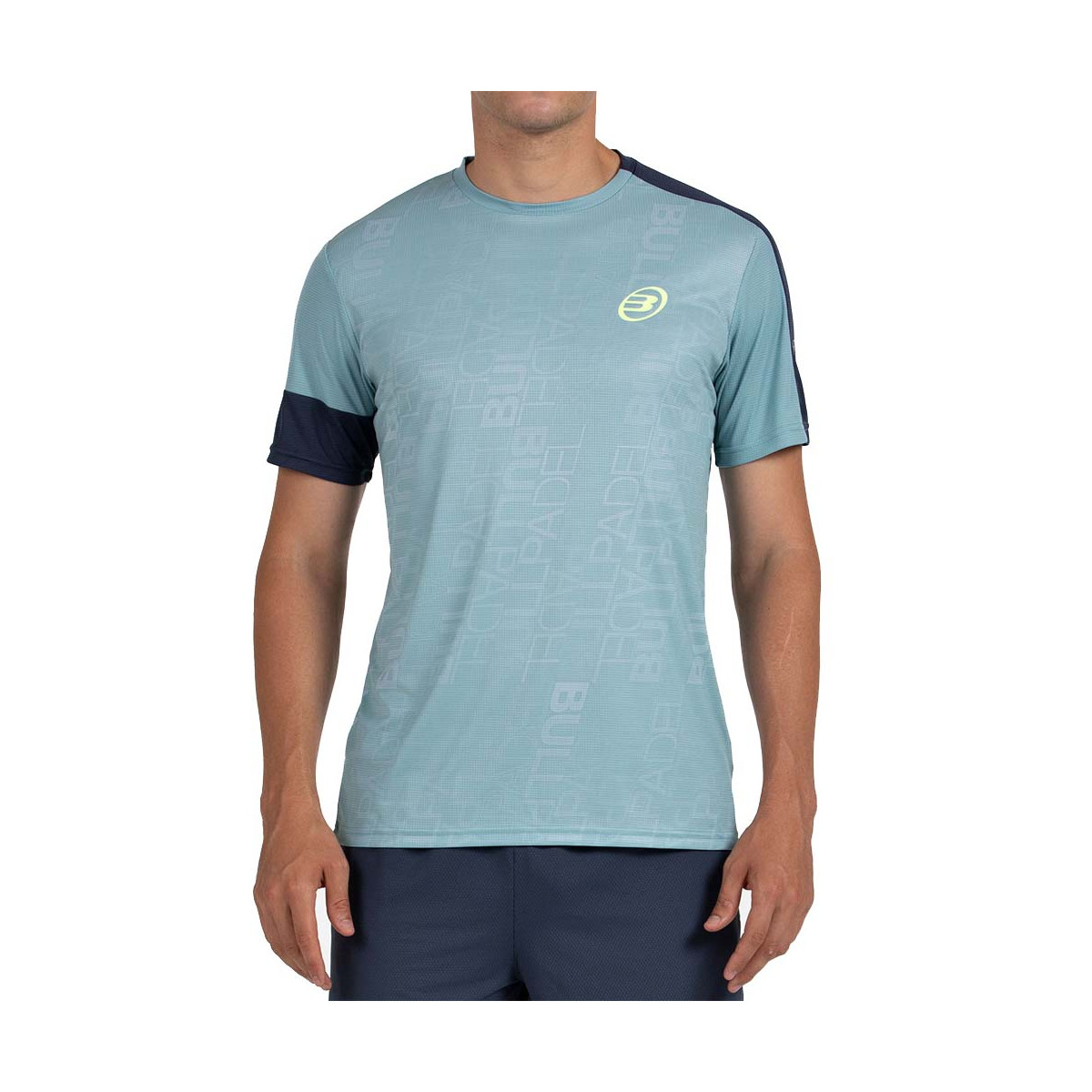 T-shirt Bullpadel Leido Bleu vert