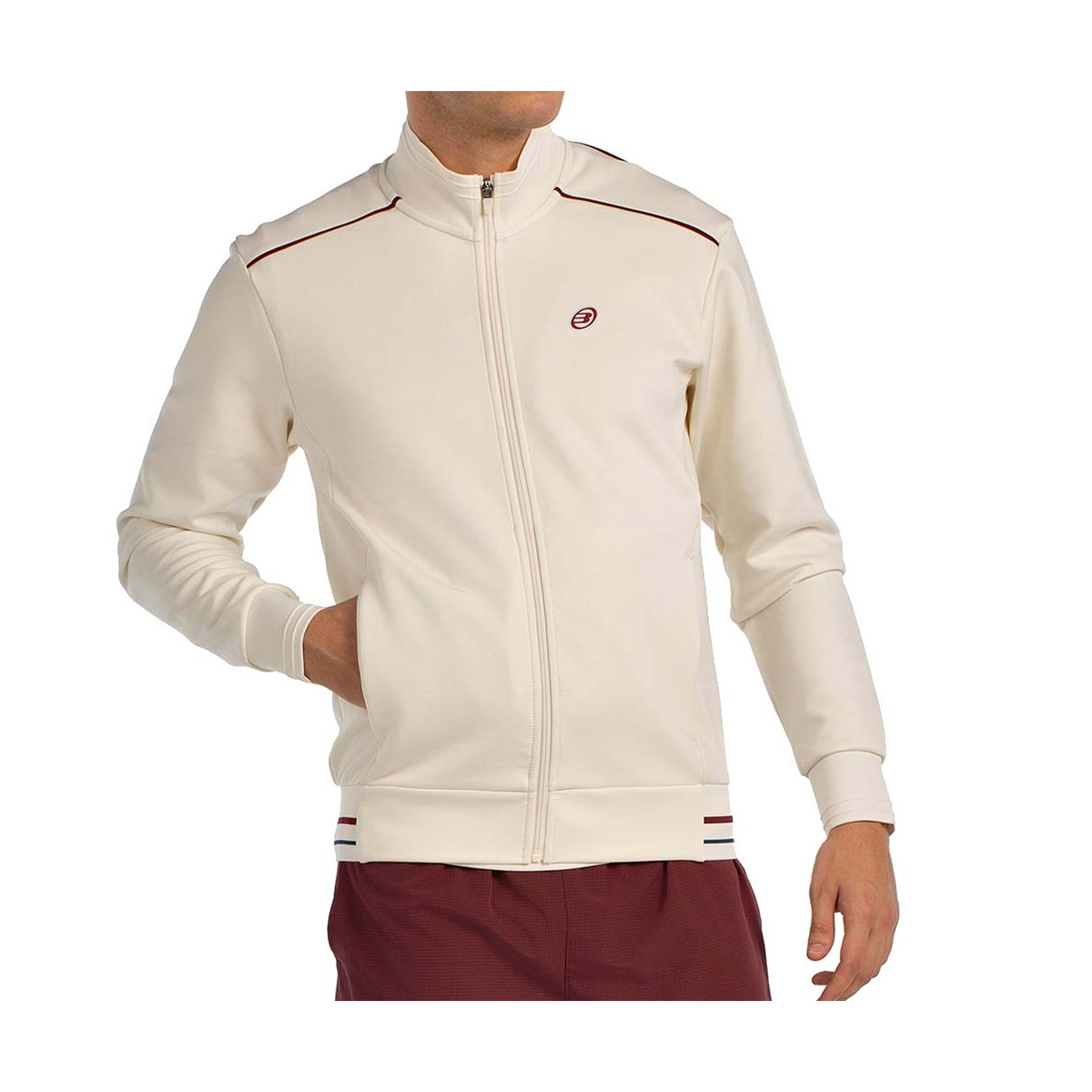 Veste Bullpadel Abadin Blanc cassé