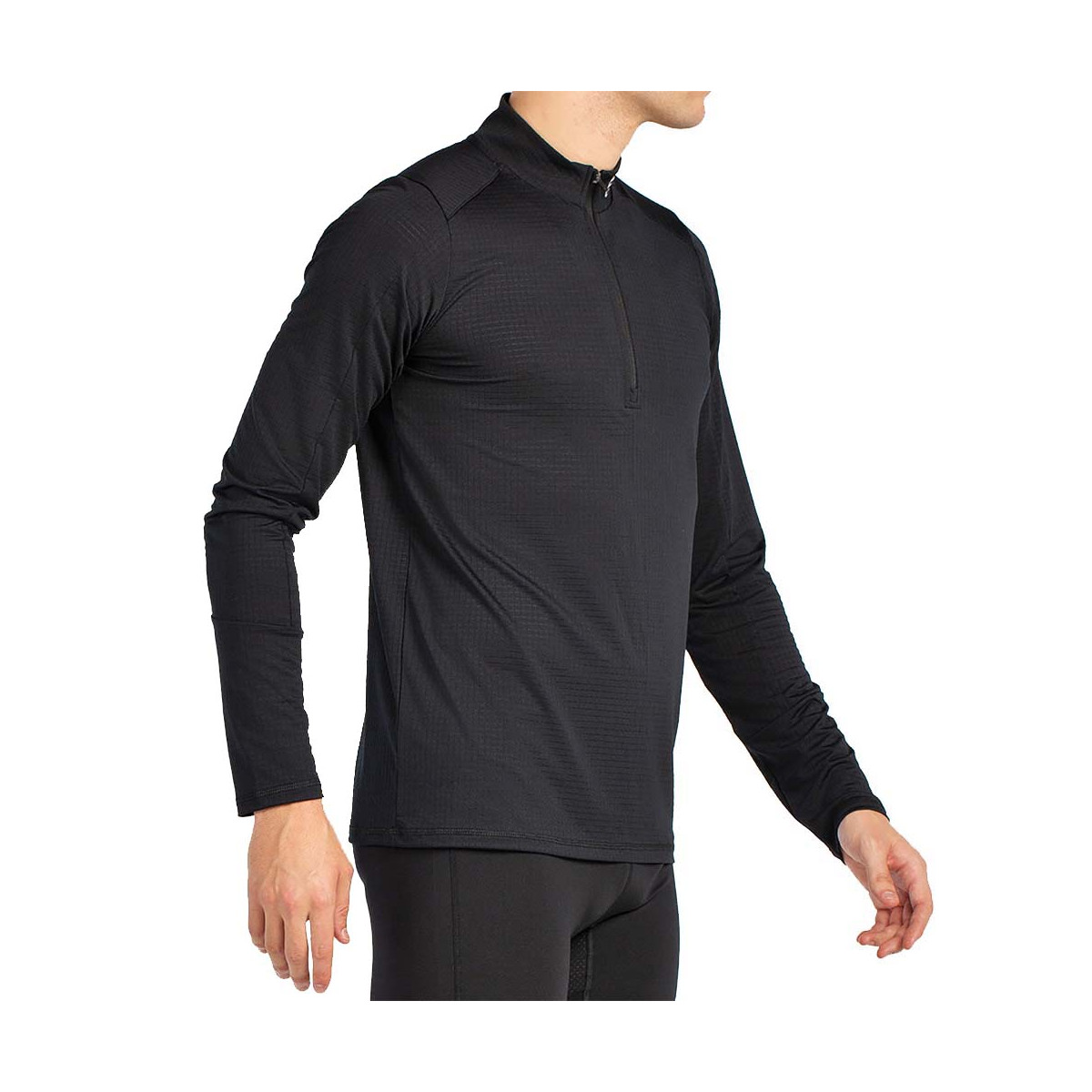T-Shirt Manches Longues Bullpadel Brise Noir