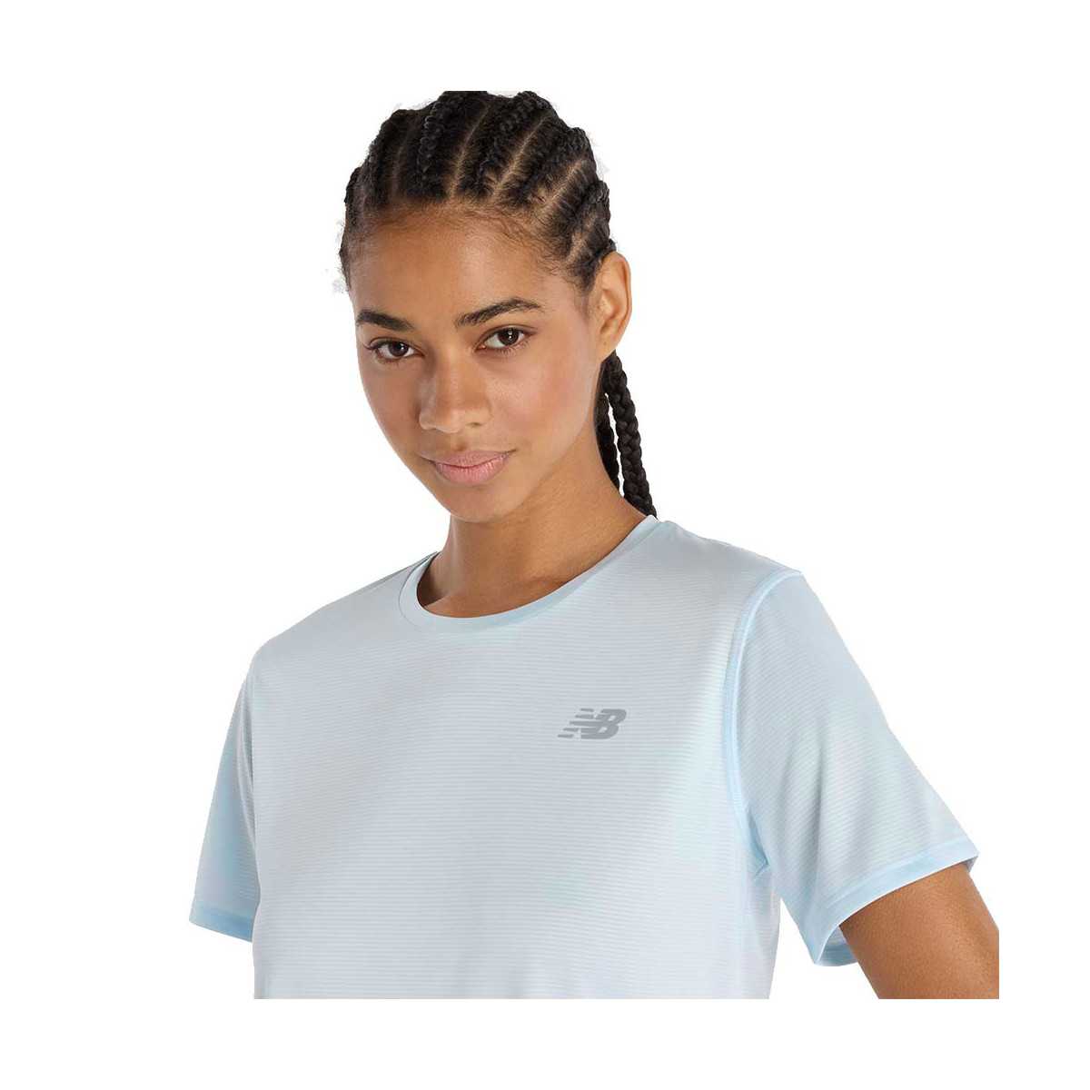 T-shirt New Balance Essentials Bleu clair