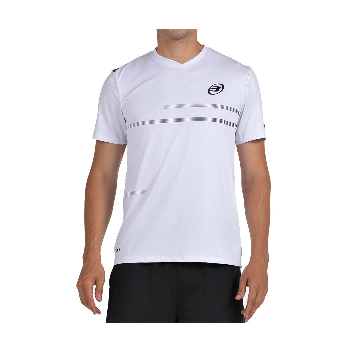 T-shirt Bullpadel Montuno Blanc