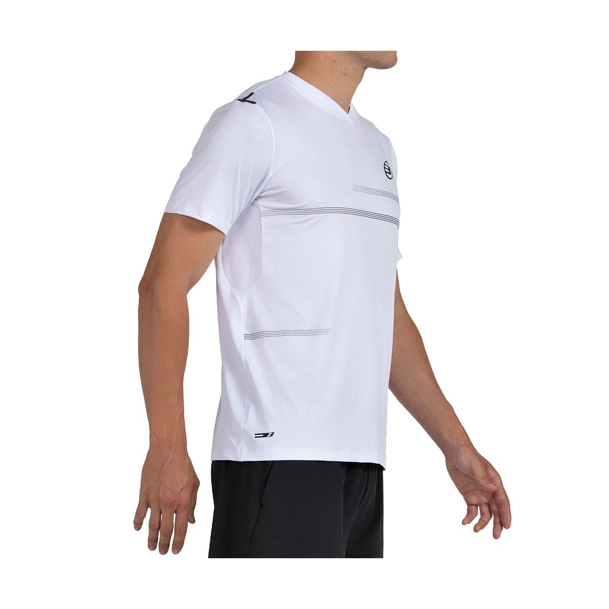 T-shirt Bullpadel Montuno Blanc