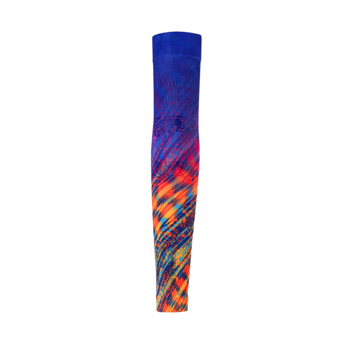 Manchon de compression Floky NO-STRAIN Rio Bleu / Orange