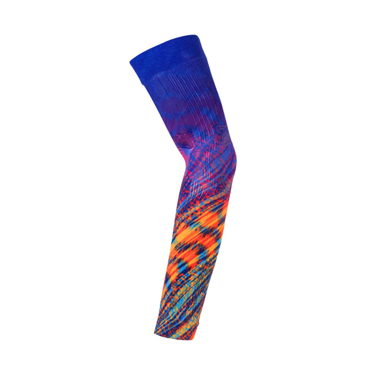 Manchon de compression Floky NO-STRAIN Rio Bleu / Orange