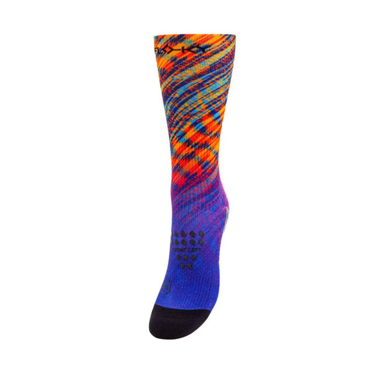 Chaussettes de compression Floky S-MASH 3D FANTASY Rio Bleu / Orange