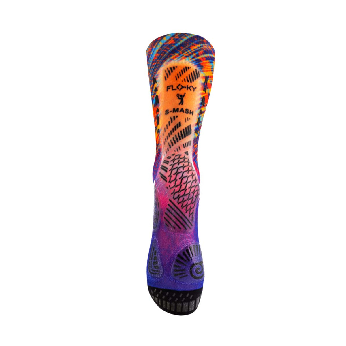Chaussettes de compression Floky S-MASH 3D FANTASY Rio Bleu / Orange