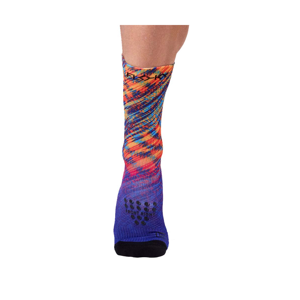Chaussettes de compression Floky S-MASH 3D FANTASY Delhi Violet / Jaune