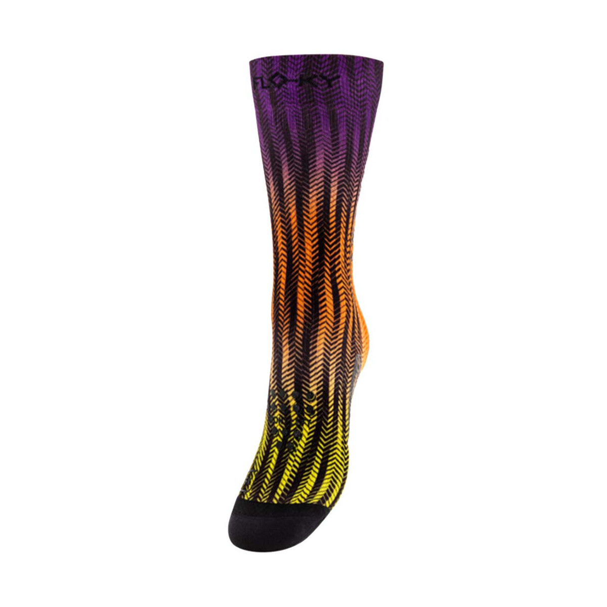 Chaussettes de compression Floky S-MASH 3D FANTASY Delhi Violet / Jaune