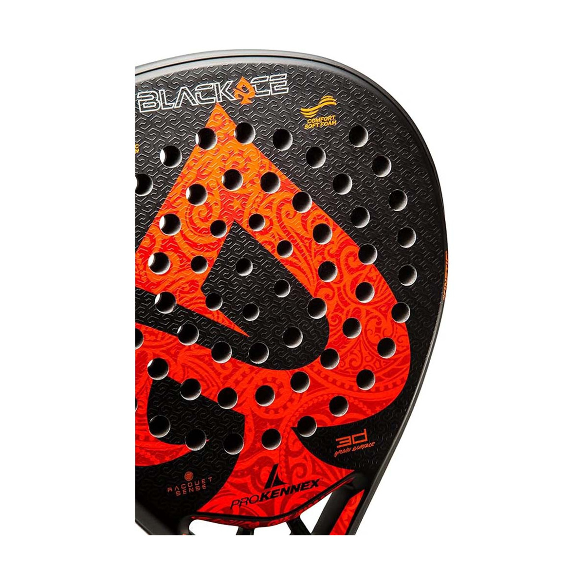 Raquette Pro Kennex Kinetic Black Ace Red 2026