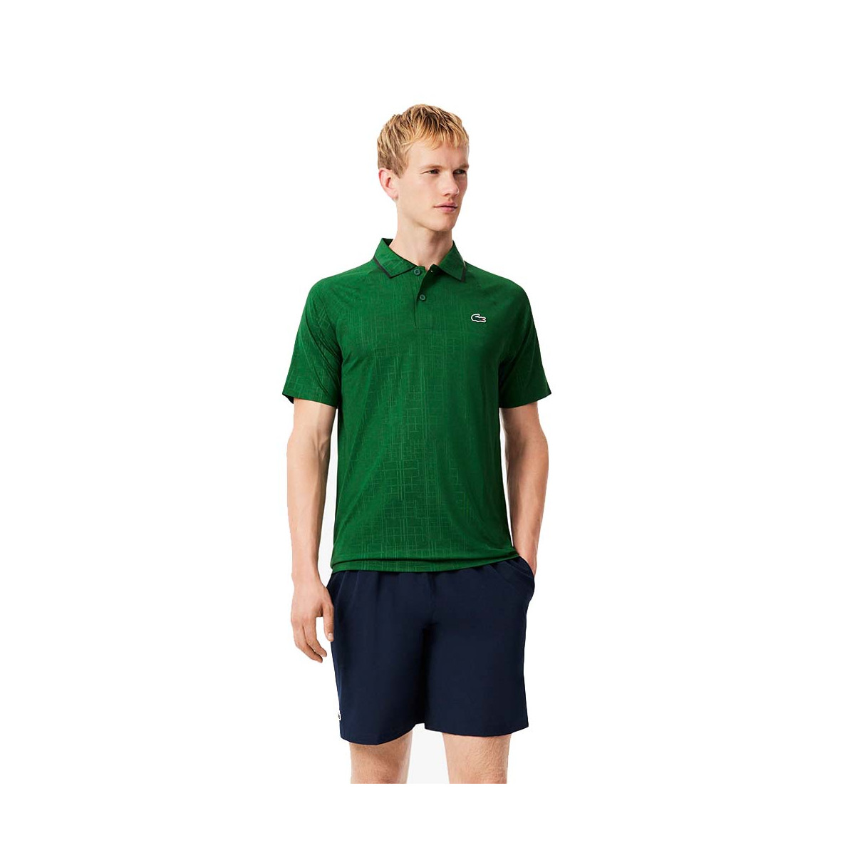 Short Lacoste Tennis x Novak Djokovic Bleu marine