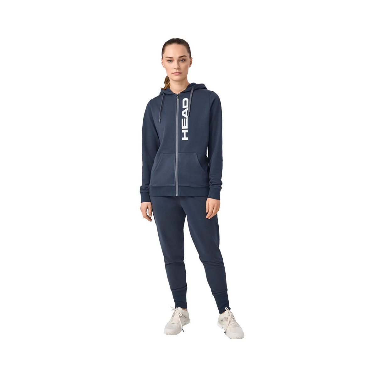Veste à capuche Head Club Original FZ Femme Bleu marine