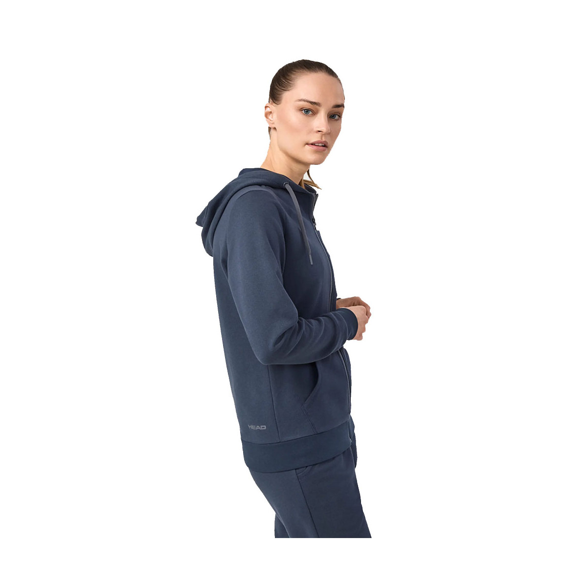 Veste à capuche Head Club Original FZ Femme Bleu marine