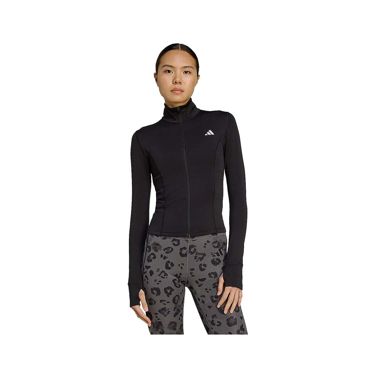 Veste zippée Adidas Training Femme Noir