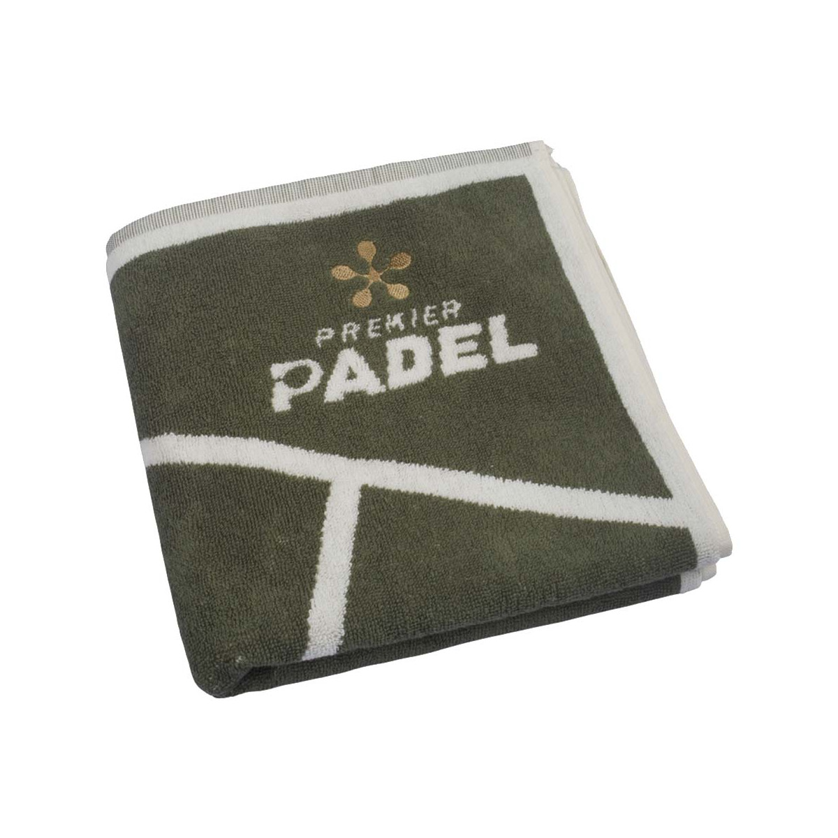 Serviette Bullpadel Premier Padel Kaki / Beige 100x50
